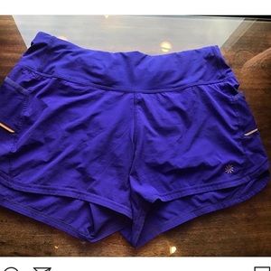 Athlete running shorts